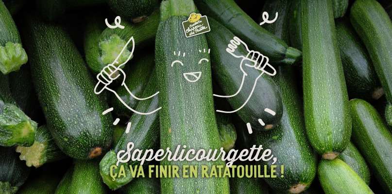 chapeau de paille Courgette juin