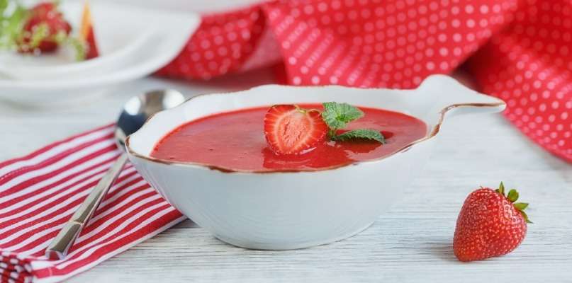 Recette soupe de Fraises