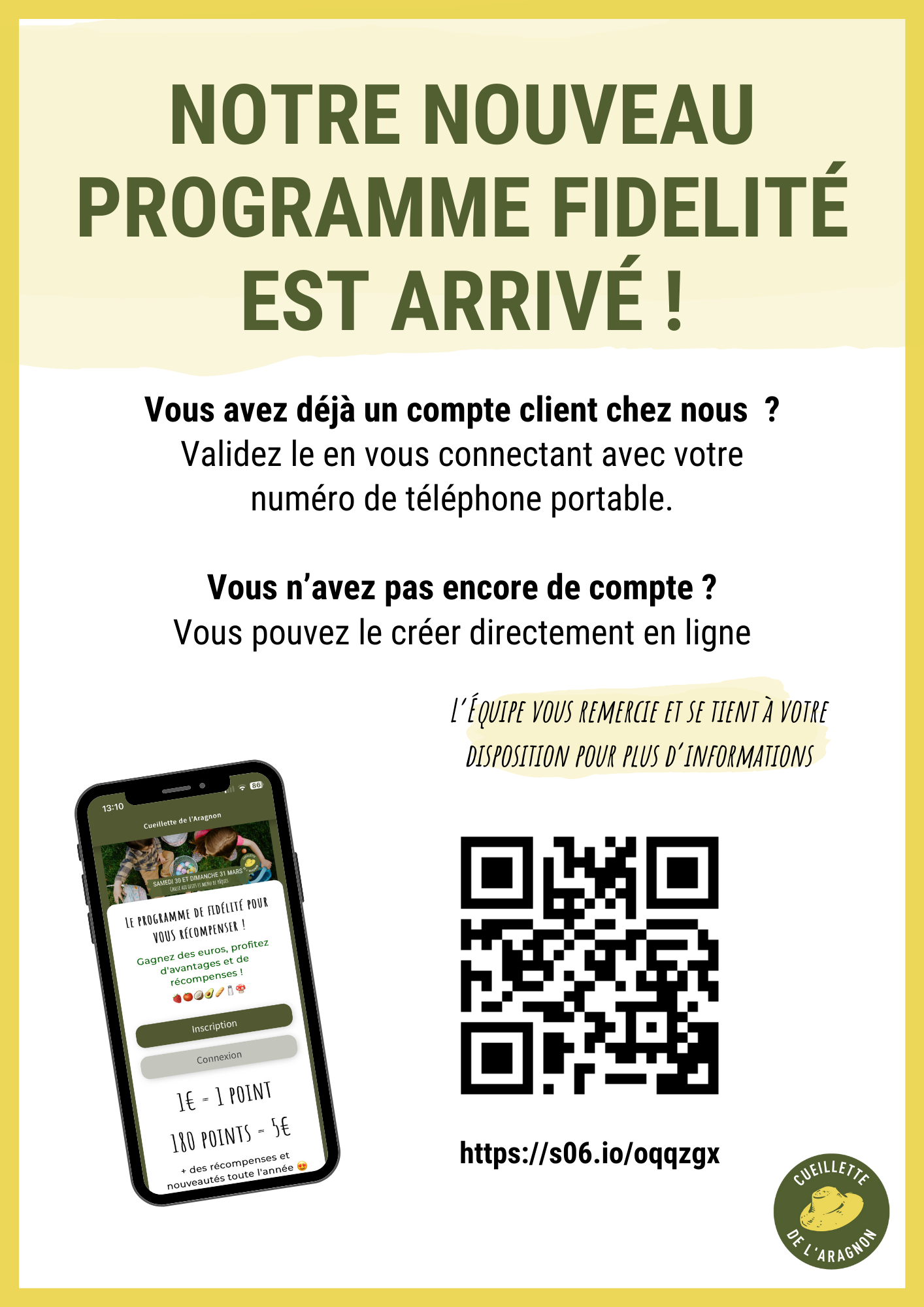 nouveau programme fidelité